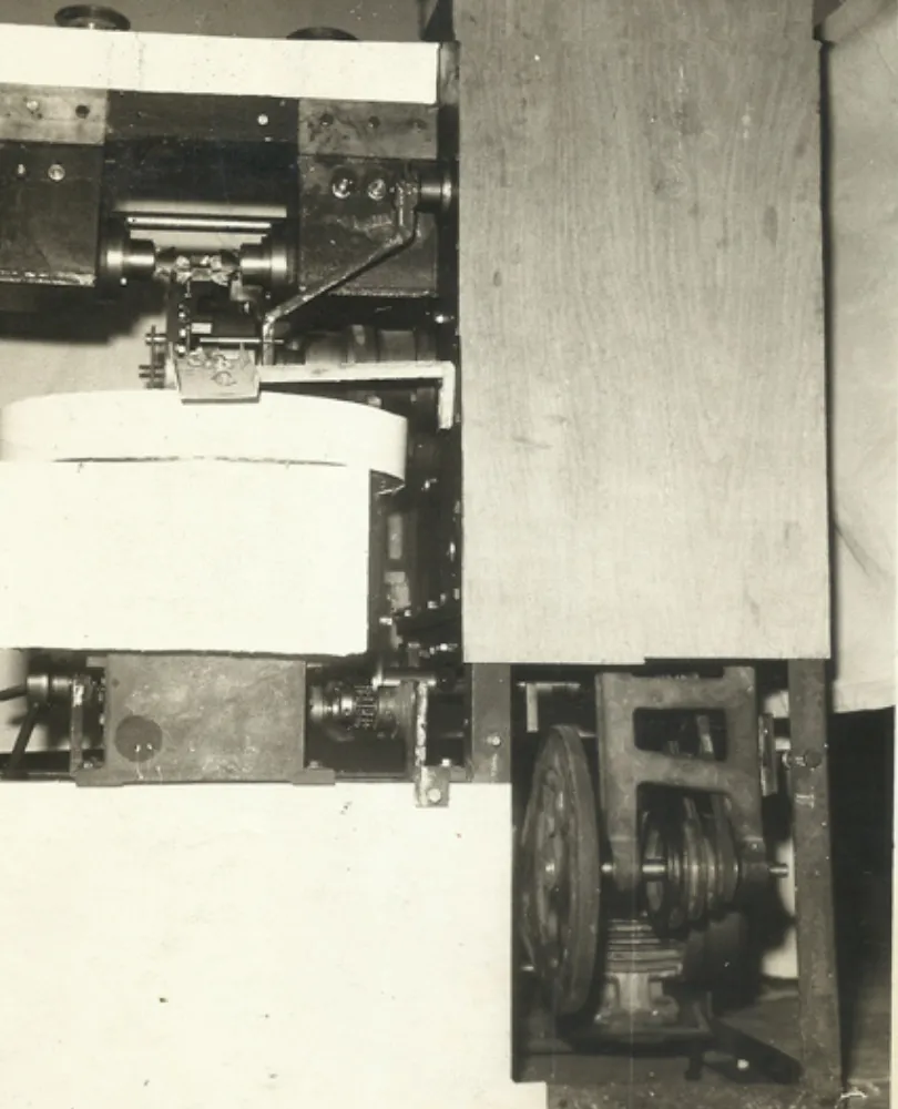The first confectionery machine built by Mr. Dhanjibhai